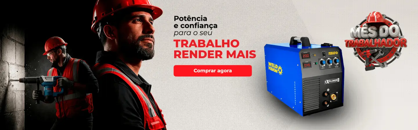 Potência e confiança para o seu trabalho render mais